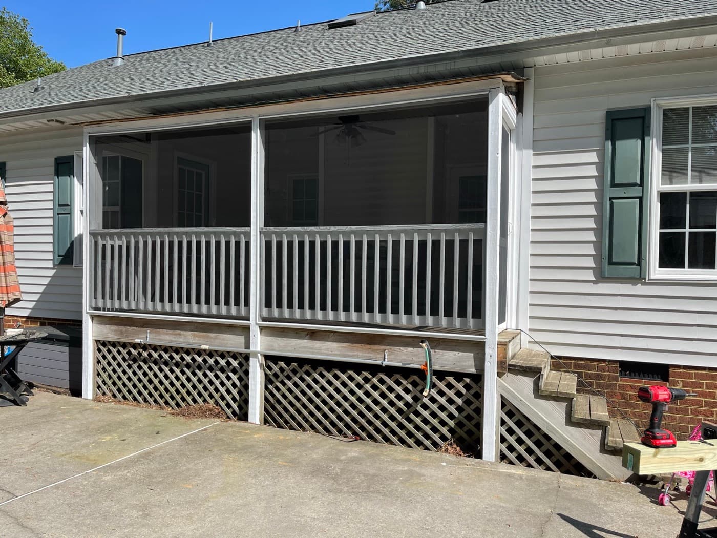 Porch refinish